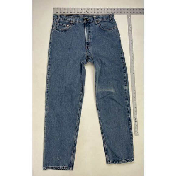 VINTAGE Levi's 550 Denim Jeans Men Size 34 X 31 Blue Tag Size 36 x 32 USA 90s - Picture 10 of 10